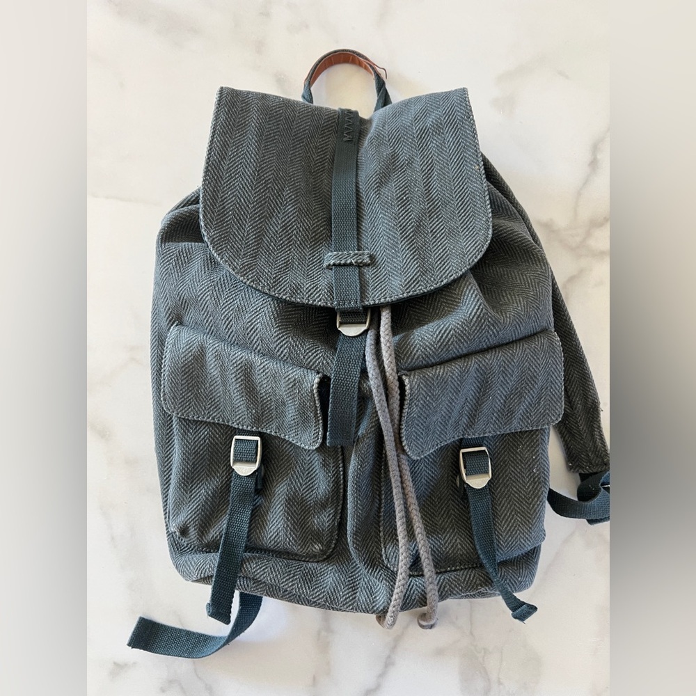 Universal Thread Unisex Navy Blue Drawstring Back… - image 4